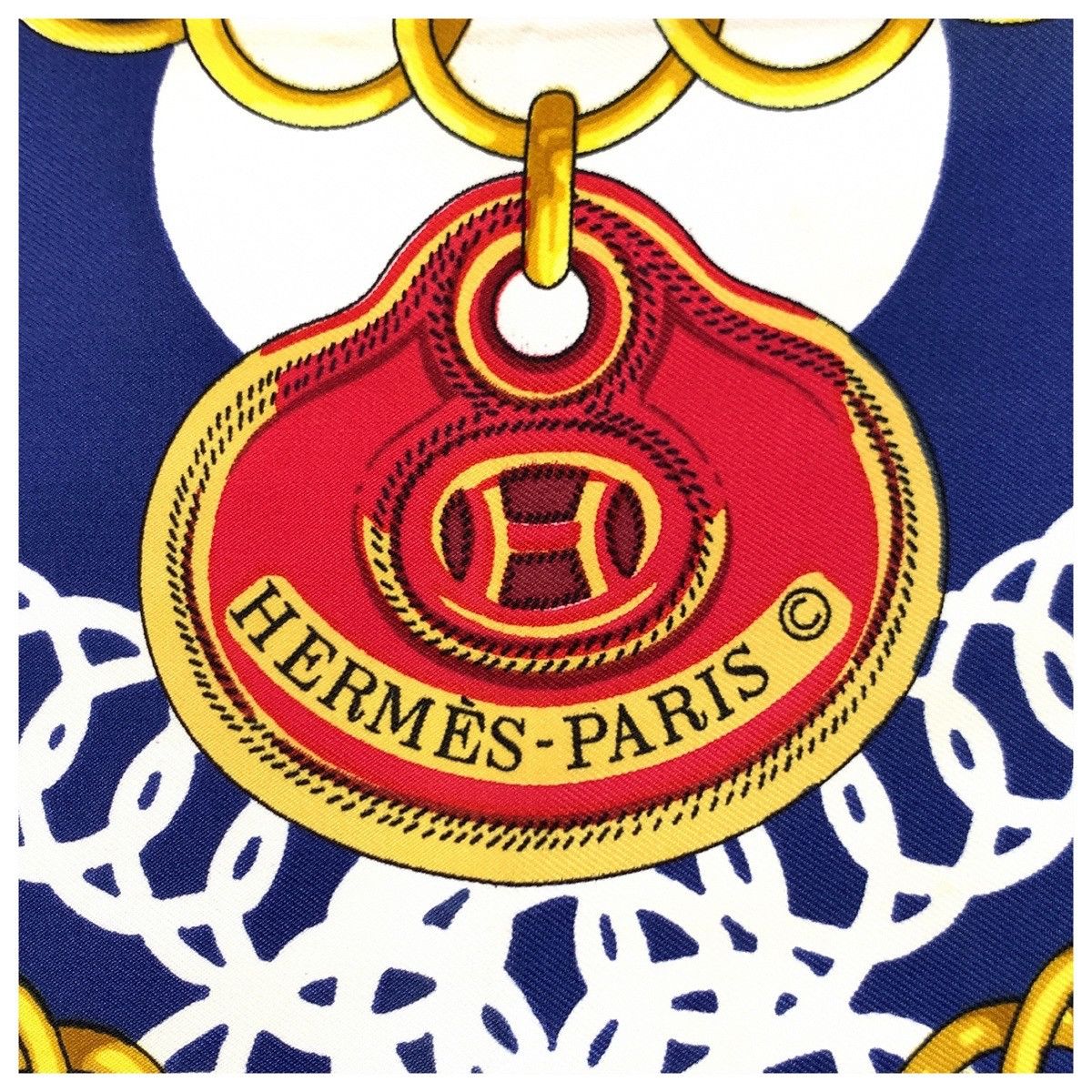 Hermes Hermes Hermes MAILLONS Silk Scarf Others Scarf DUTY FREE for USA Size ONE SIZE - 5 Thumbnail