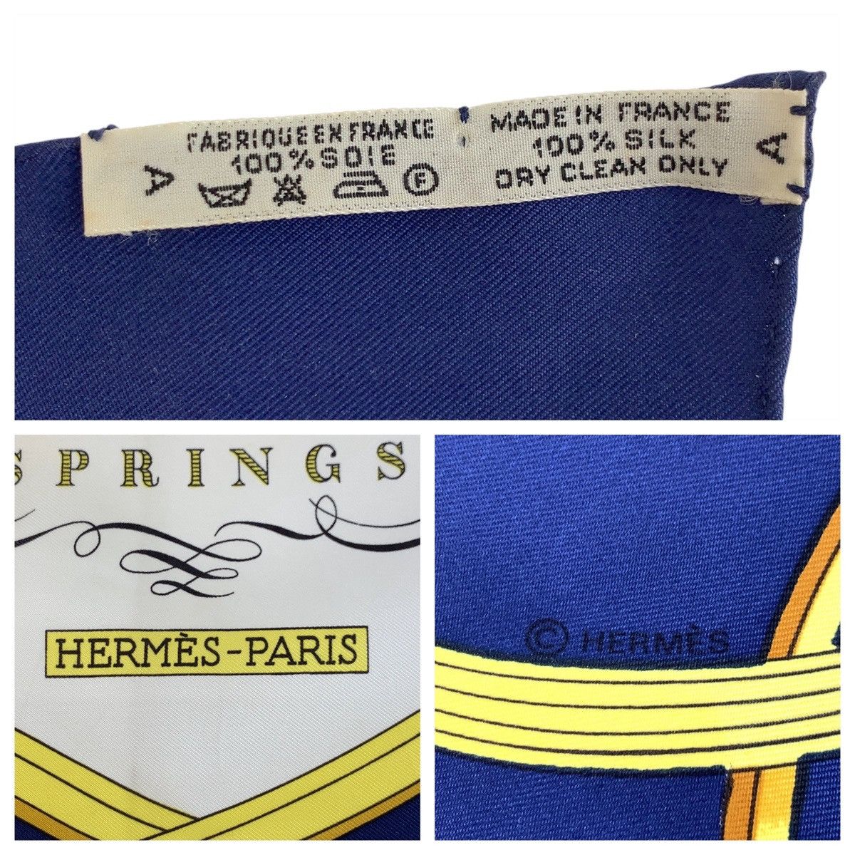Hermes Hermes Hermes SPRINGS Silk Scarf Others Scarf DUTY FREE for USA Size ONE SIZE - 3 Thumbnail