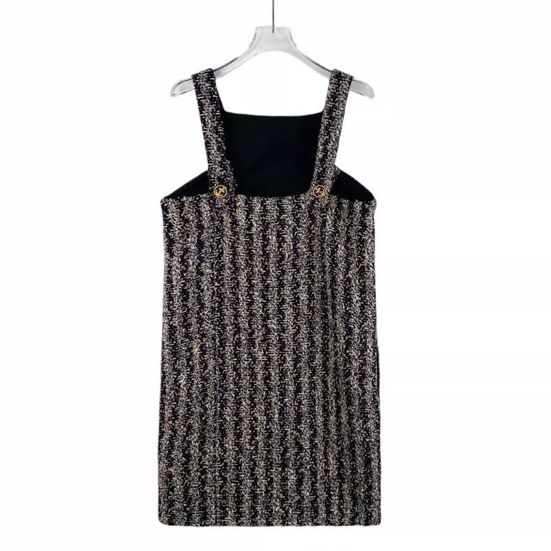 Louis Vuitton louis vuitton brown wool sleeveless dress-dmc Size XS / US 0-2 / IT 36-38 - 2 Thumbnail