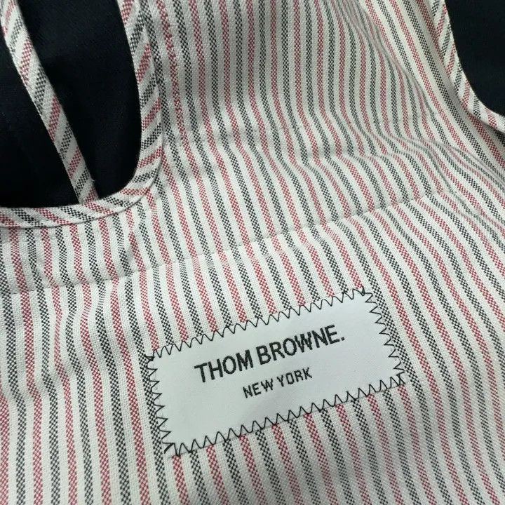 Thom Browne Thom Browne Navy Stripe Suit Jacket for Men 0079 Size US M / EU 48-50 / 2 - 5 Thumbnail