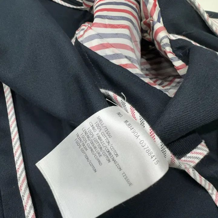 Thom Browne Thom Browne Navy Stripe Suit Jacket for Men 0079 Size US M / EU 48-50 / 2 - 6 Thumbnail
