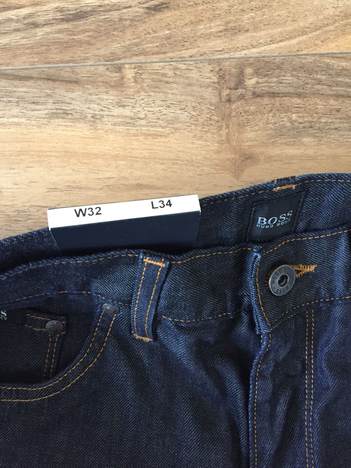 Hugo Boss BRAND NEW Hugo Boss Raw Denim 32x34 Size US 32 / EU 48 - 5 Thumbnail