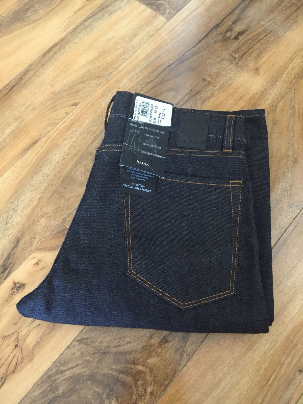 Hugo Boss BRAND NEW Hugo Boss Raw Denim 32x34 Size US 32 / EU 48 - 6 Thumbnail