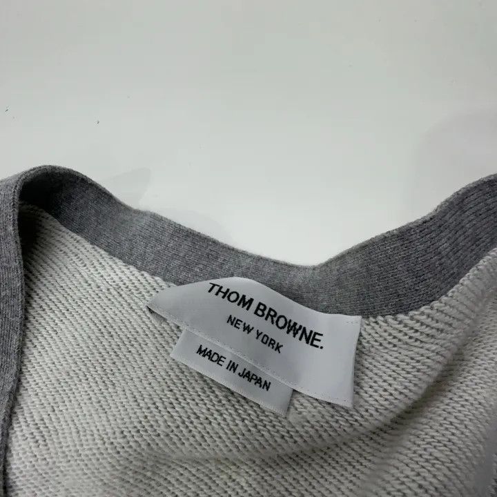 The Elder Statesman TB Gray Striped Cardigan for Men 0079 Size US M / EU 48-50 / 2 - 6 Thumbnail
