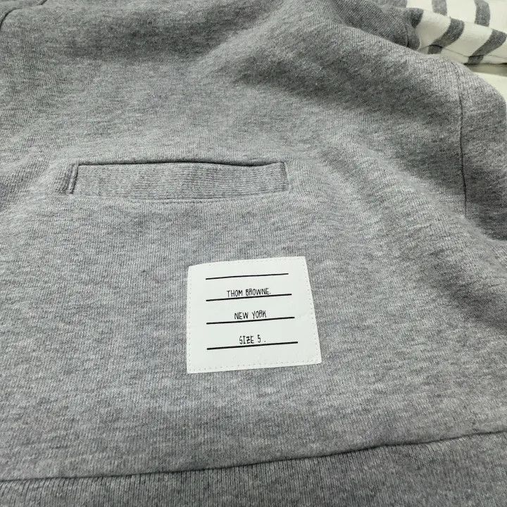 The Elder Statesman TB Gray Striped Cardigan for Men 0079 Size US M / EU 48-50 / 2 - 4 Thumbnail