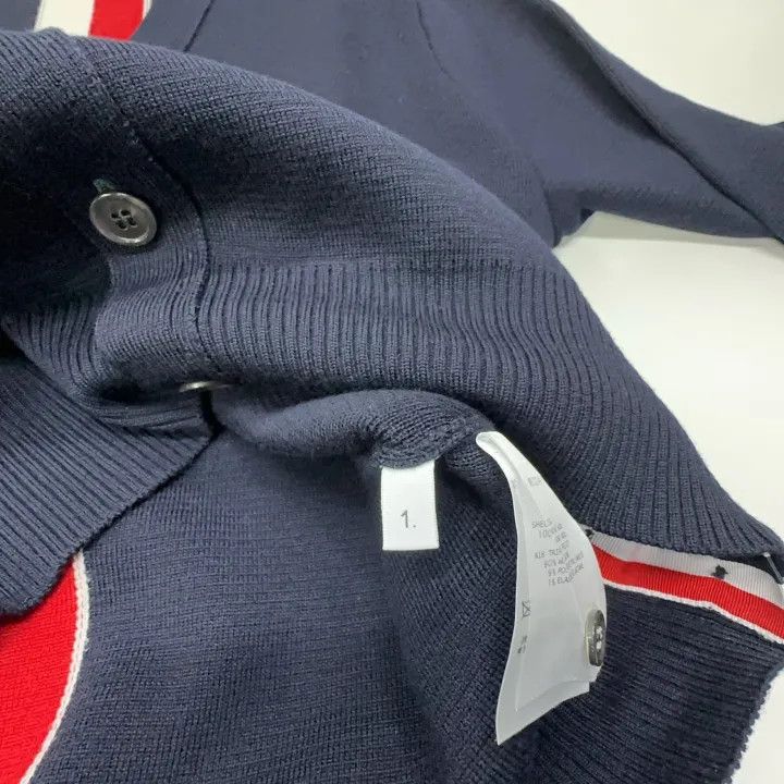 Thom Browne Thom Browne Black V-Neck Wool Sweater 0079 Size US S / EU 44-46 / 1 - 4 Thumbnail
