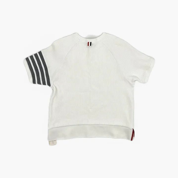 Thom Browne Thom Browne White Short Sleeve T-Shirt 0079 Size US M / EU 48-50 / 2 - 3 Thumbnail