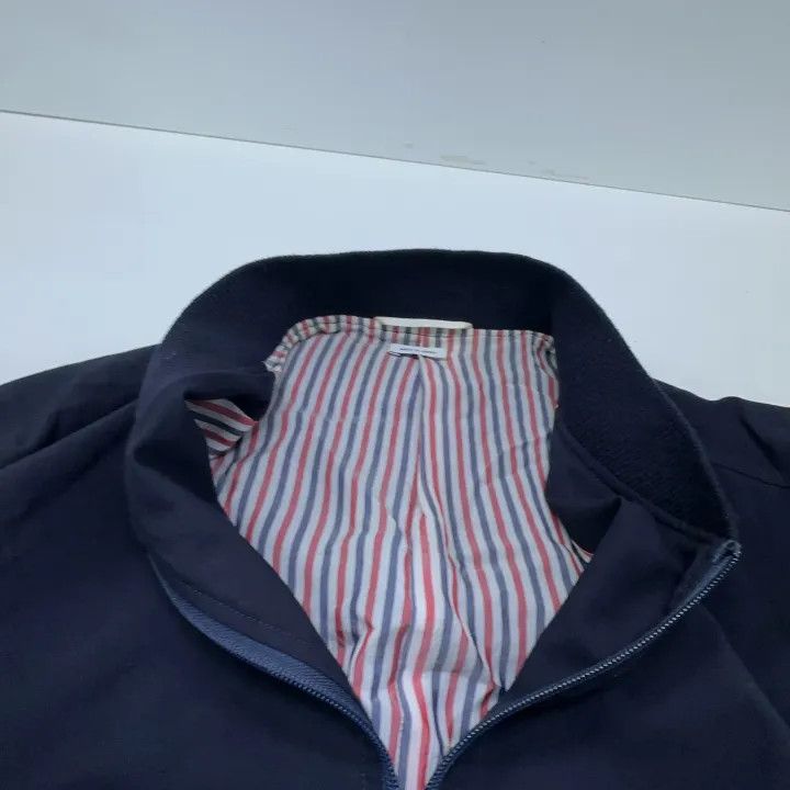 Thom Browne Thom Browne Stripe Detail Bomber Jacket 0079 Size US L / EU 52-54 / 3 - 8 Thumbnail