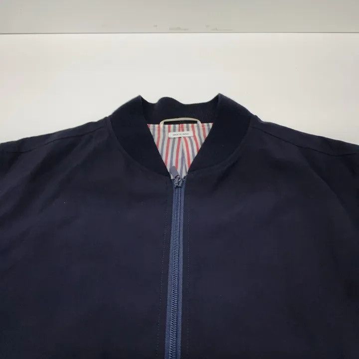 Thom Browne Thom Browne Stripe Detail Bomber Jacket 0079 Size US L / EU 52-54 / 3 - 9 Thumbnail