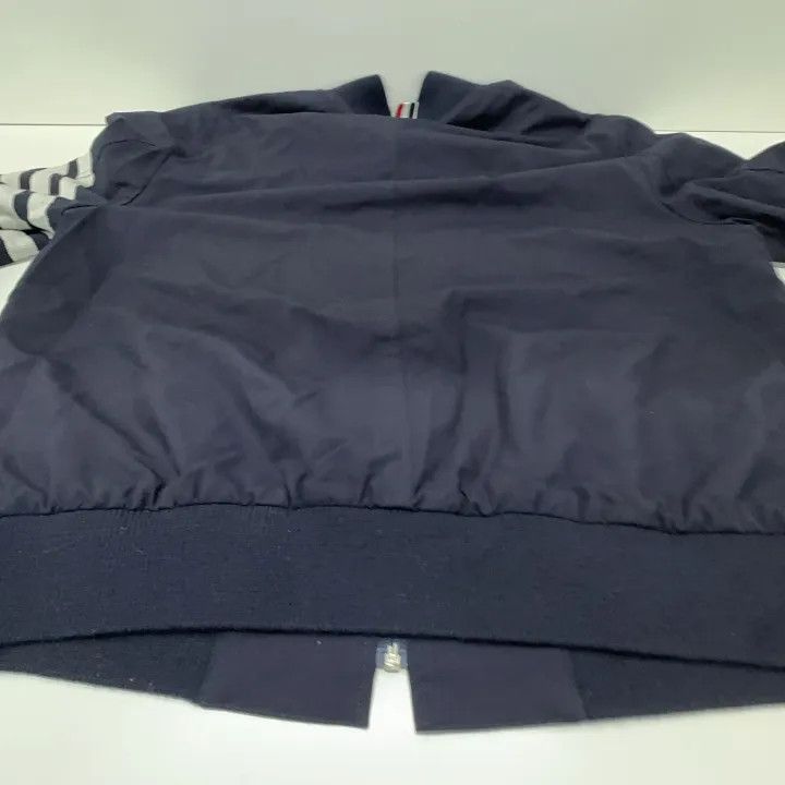 Thom Browne Thom Browne Stripe Detail Bomber Jacket 0079 Size US L / EU 52-54 / 3 - 15 Thumbnail