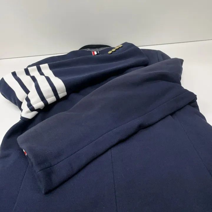 Thom Browne Thom Browne Navy Blazer with Stripes 0079 Size US S / EU 44-46 / 1 - 8 Thumbnail