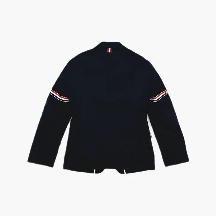 Thom Browne Thom Browne Navy Blue Striped Blazer for Men 0079 Size US S / EU 44-46 / 1 - 3 Thumbnail