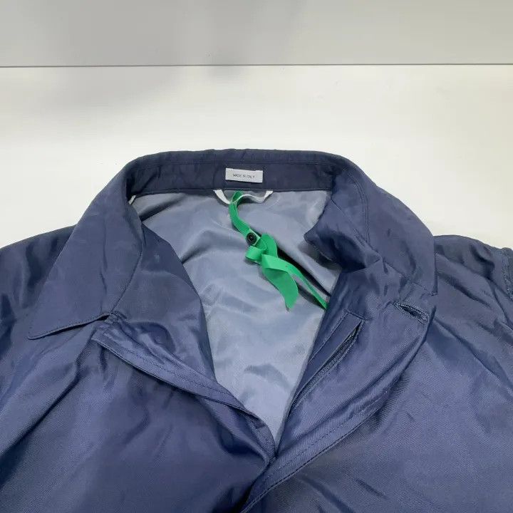 Thom Browne TB Classic Navy Striped Button-Up Jacket 0079 Size US M / EU 48-50 / 2 - 8 Thumbnail