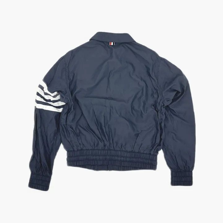 Thom Browne TB Classic Navy Striped Button-Up Jacket 0079 Size US M / EU 48-50 / 2 - 3 Thumbnail