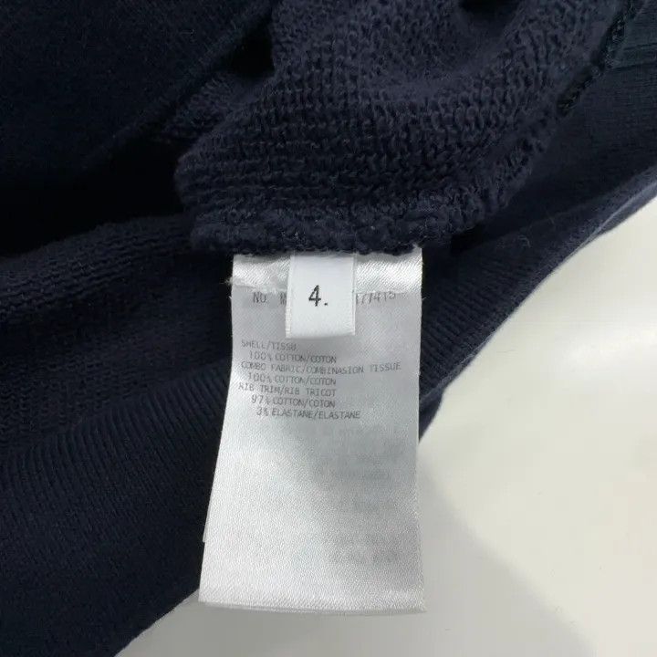 Thom Browne Thom Browne Navy Blue Hoodie with Stripes 0079 Size US S / EU 44-46 / 1 - 4 Thumbnail