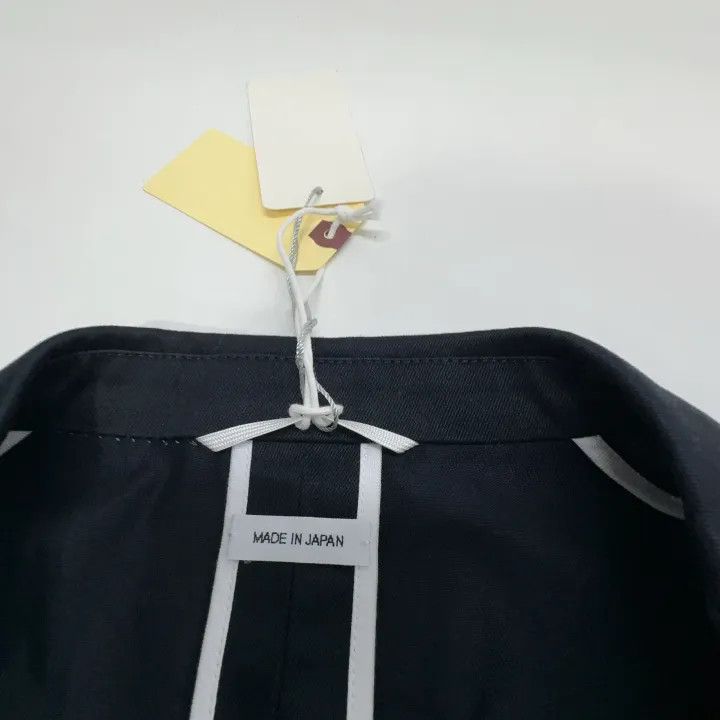 Thom Browne Thom Browne Navy Blue Breathable Suit Jacket 0079 Size US M / EU 48-50 / 2 - 4 Thumbnail