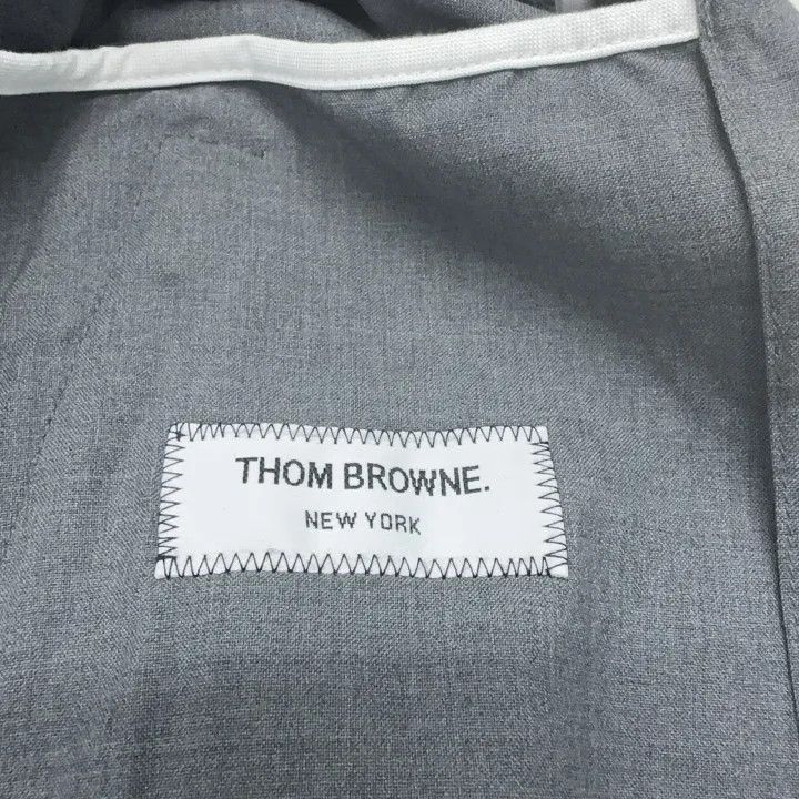 Thom Browne Thom Browne Logo Stripe Long Sleeve Jacket 0079 Size US M / EU 48-50 / 2 - 4 Thumbnail