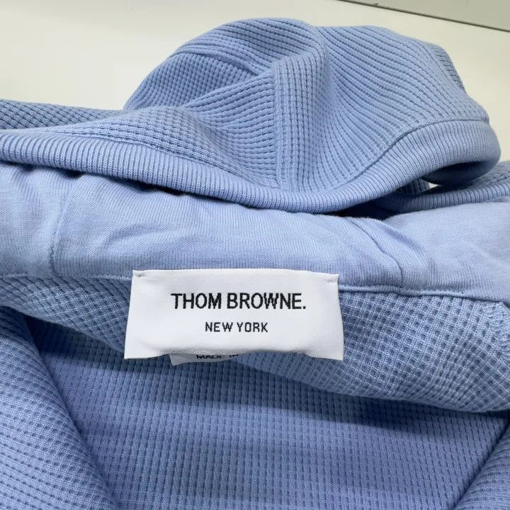 Thom Browne Thom Browne Classic Stripe Zip Hoodie 0079 Size US S / EU 44-46 / 1 - 6 Thumbnail