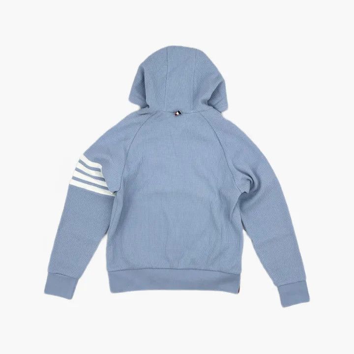 Thom Browne Thom Browne Classic Stripe Zip Hoodie 0079 Size US S / EU 44-46 / 1 - 3 Thumbnail