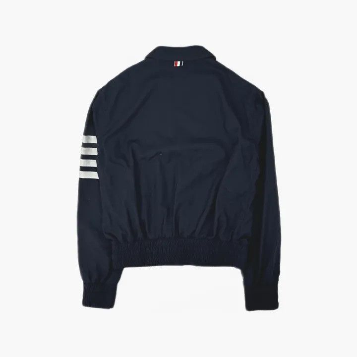 Thom Browne Thom Browne Striped Wool Flight Jacket for Men 0079 Size US S / EU 44-46 / 1 - 3 Thumbnail