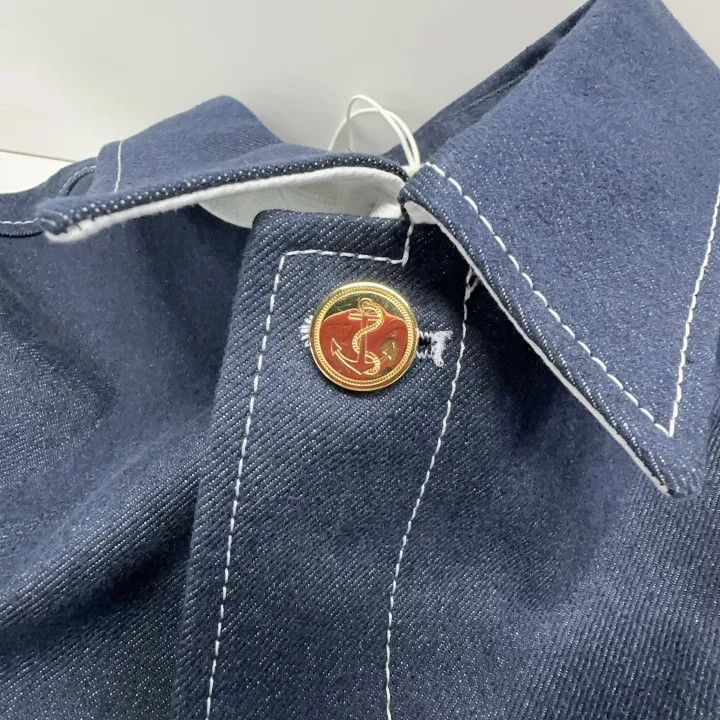 Thom Browne Thom Browne Denim Jacket for Men 0079 Size US M / EU 48-50 / 2 - 9 Thumbnail