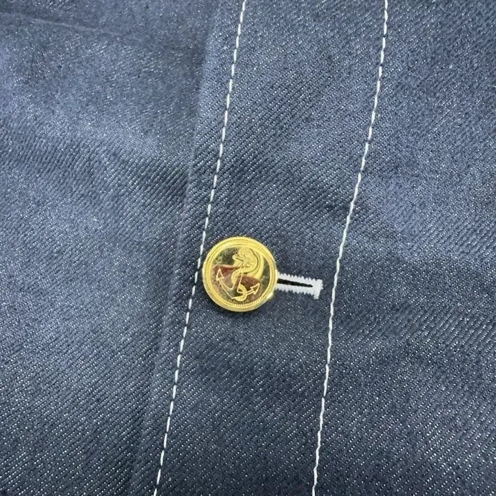 Thom Browne Thom Browne Denim Jacket for Men 0079 Size US M / EU 48-50 / 2 - 8 Thumbnail