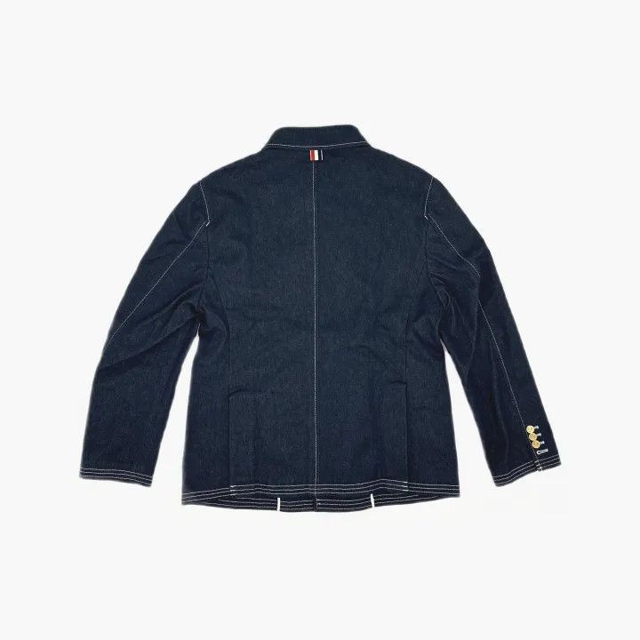 Thom Browne Thom Browne Denim Jacket for Men 0079 Size US M / EU 48-50 / 2 - 3 Thumbnail