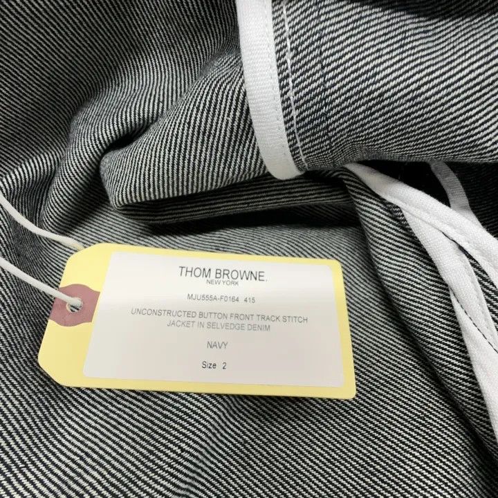 Thom Browne Thom Browne Denim Jacket for Men 0079 Size US M / EU 48-50 / 2 - 4 Thumbnail
