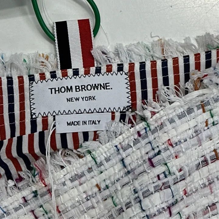 Thom Browne Thom Browne Colorful Striped Tweed Skirt 0079 Size US 36 / EU 52 - 4 Thumbnail