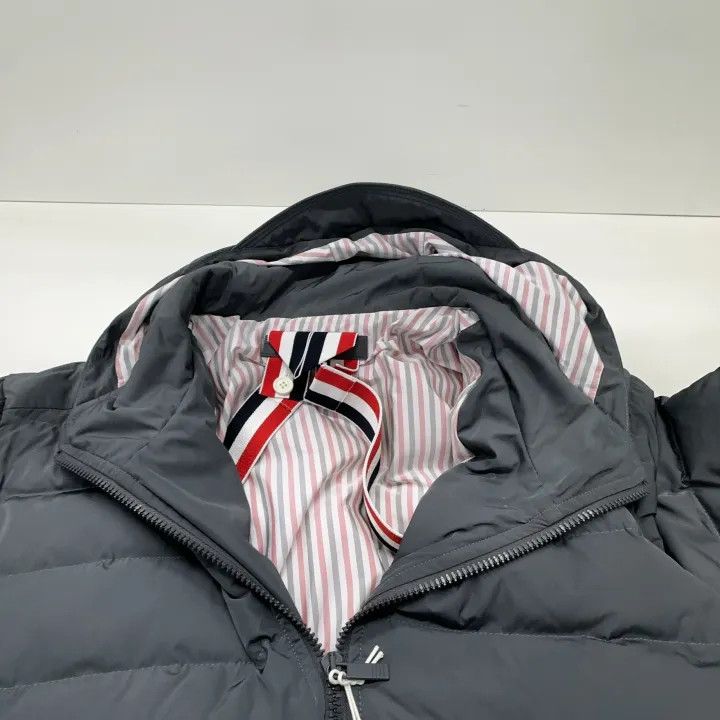 Thom Browne Thom Browne FW22 Zip Hooded Down Jacket 0079 Size US L / EU 52-54 / 3 - 7 Thumbnail