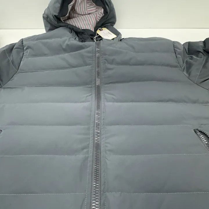 Thom Browne Thom Browne FW22 Zip Hooded Down Jacket 0079 Size US L / EU 52-54 / 3 - 12 Thumbnail