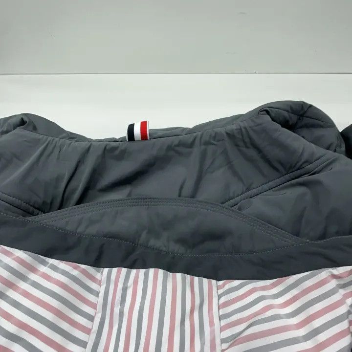 Thom Browne Thom Browne FW22 Zip Hooded Down Jacket 0079 Size US L / EU 52-54 / 3 - 8 Thumbnail