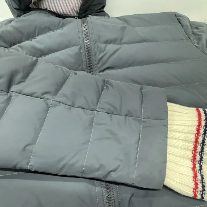 Thom Browne Thom Browne FW22 Zip Hooded Down Jacket 0079 Size US L / EU 52-54 / 3 - 16 Thumbnail