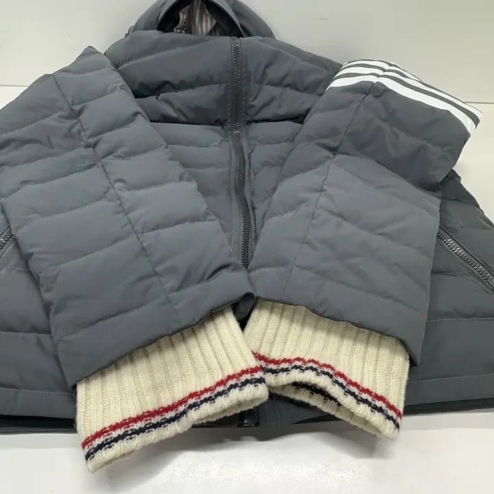 Thom Browne Thom Browne FW22 Zip Hooded Down Jacket 0079 Size US L / EU 52-54 / 3 - 18 Thumbnail