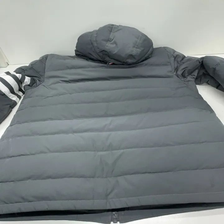 Thom Browne Thom Browne FW22 Zip Hooded Down Jacket 0079 Size US L / EU 52-54 / 3 - 21 Thumbnail