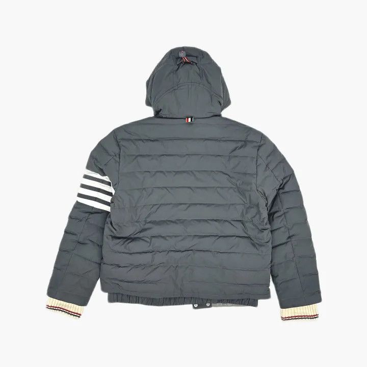 Thom Browne Thom Browne FW22 Zip Hooded Down Jacket 0079 Size US L / EU 52-54 / 3 - 3 Thumbnail