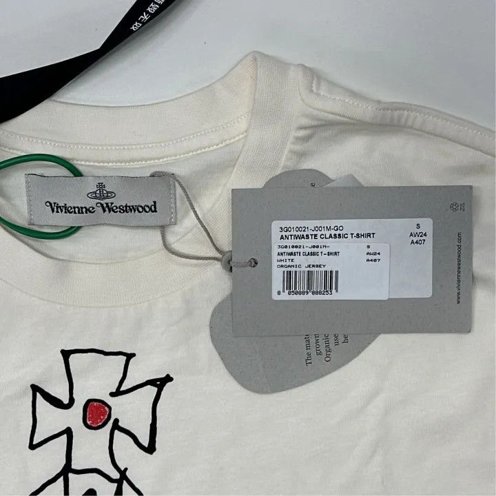 Vivienne Westwood Vivienne Westwood SS24 Printed Short Sleeve T-Shirt 0079 Size US S / EU 44-46 / 1 - 2 Thumbnail
