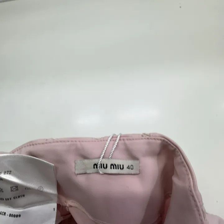 Miu Miu Miu Miu Chic Solid Color Skirt 0079 Size 40" / US 18 - 6 Thumbnail