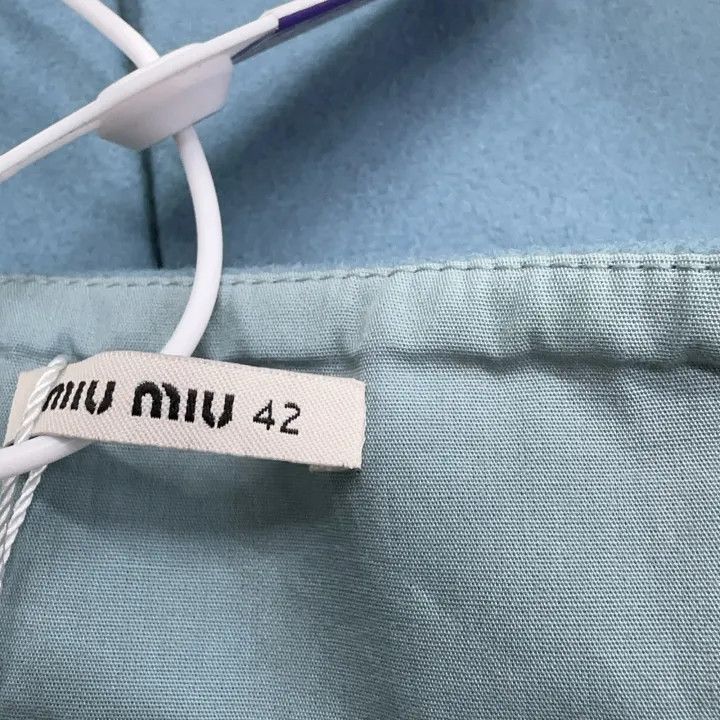 Miu Miu Miu Miu Stylish Casual Pleated Skirt 0079 Size 42" / US 20 - 6 Thumbnail