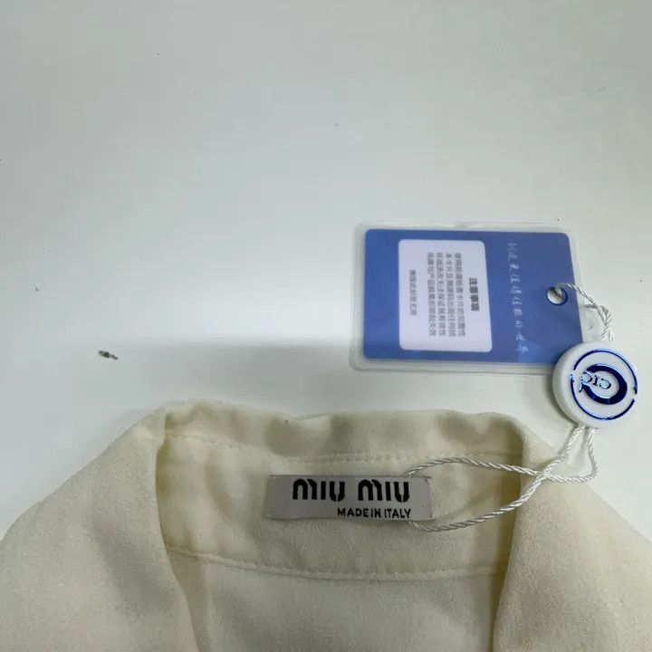 Miu Miu Miu Miu Casual Long Sleeve Shirt 0079 Size S / US 4 / IT 40 - 6 Thumbnail