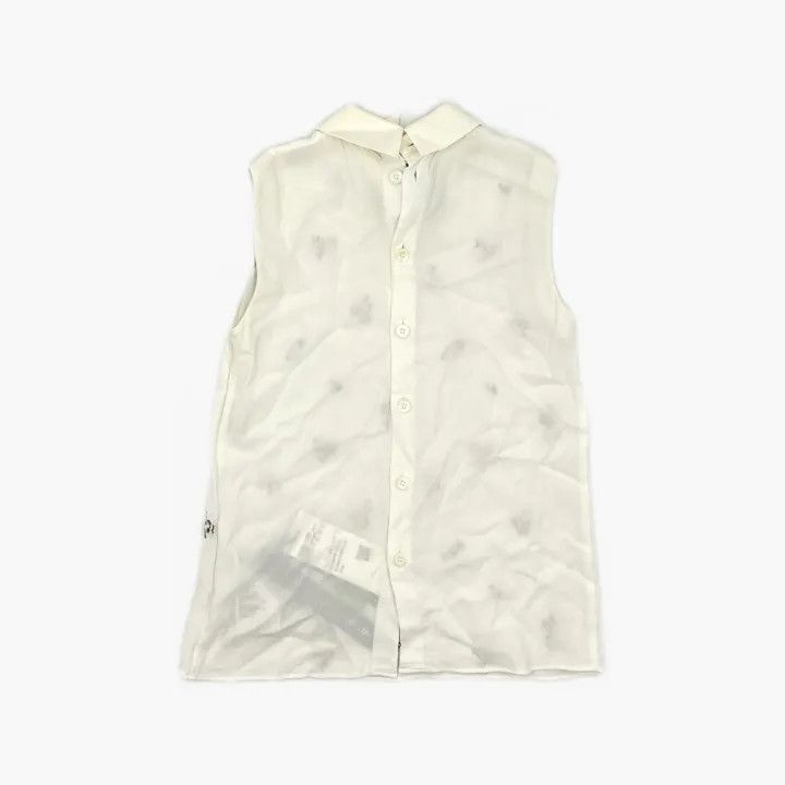 Miu Miu Miu Miu Floral Embroidered Sleeveless Shirt 0079 Size M / US 6-8 / IT 42-44 - 3 Thumbnail