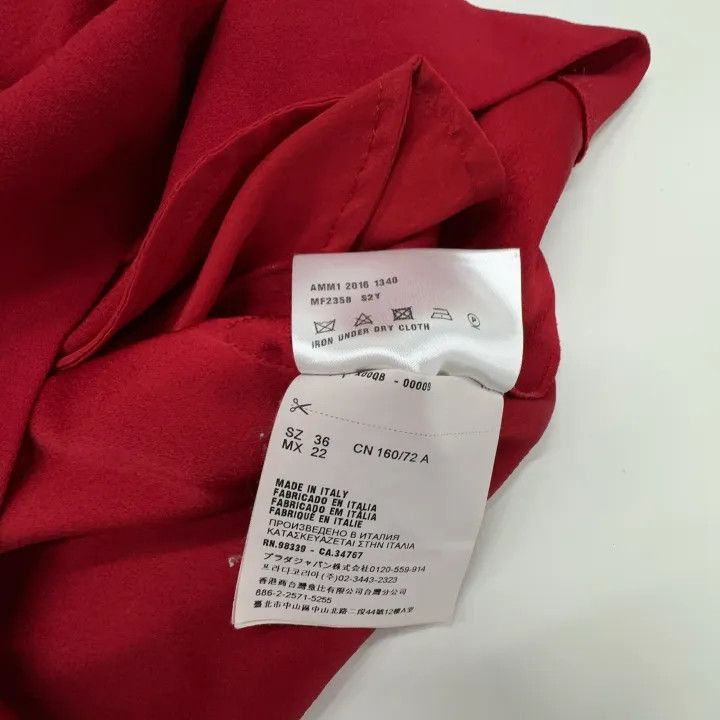 Miu Miu Miu Miu Star Button Dress in Red 0079 Size S / US 4 / IT 40 - 3 Thumbnail