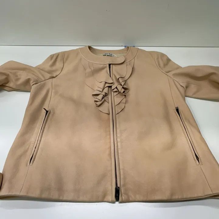Miu Miu Miu Miu Casual Fashion Solid Color Jacket 0079 Size M / US 6-8 / IT 42-44 - 10 Thumbnail