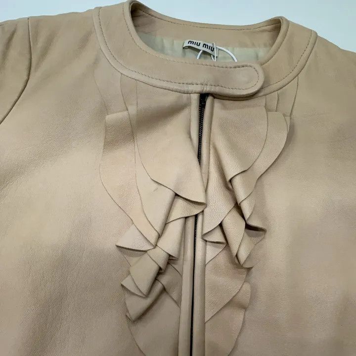 Miu Miu Miu Miu Casual Fashion Solid Color Jacket 0079 Size M / US 6-8 / IT 42-44 - 7 Thumbnail