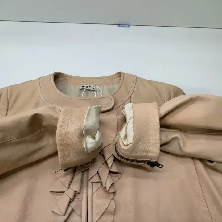 Miu Miu Miu Miu Casual Fashion Solid Color Jacket 0079 Size M / US 6-8 / IT 42-44 - 9 Thumbnail