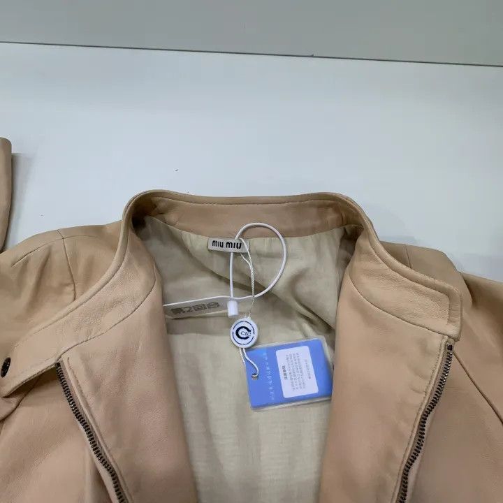 Miu Miu Miu Miu Casual Fashion Solid Color Jacket 0079 Size M / US 6-8 / IT 42-44 - 6 Thumbnail