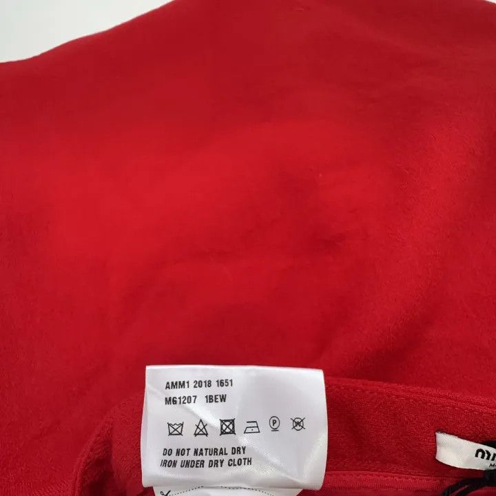 Miu Miu Miu Miu Classic Solid Color Skirt 0079 Size 42" / US 20 - 4 Thumbnail