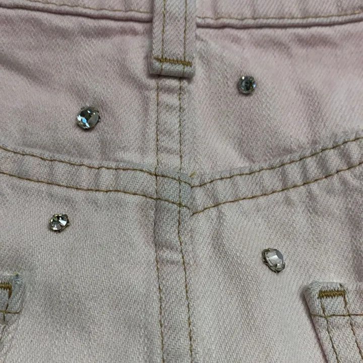 Miu Miu Miu Miu Casual Pink Button Skirt 0079 Size 40" / US 18 - 8 Thumbnail