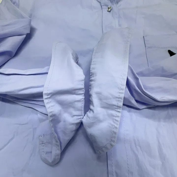 Miu Miu Miu Miu Classic Casual Logo Collared Shirt 0079 Size L / US 10 / IT 46 - 9 Thumbnail