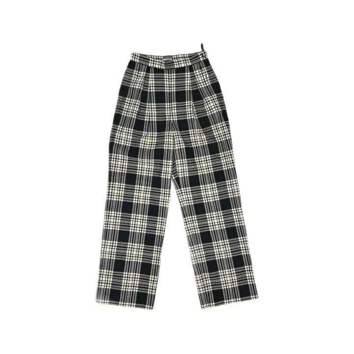 Miu Miu Miu Miu Casual Straight Leg Pants 0079 Size 38" / US 16 / IT 52 - 2 Thumbnail